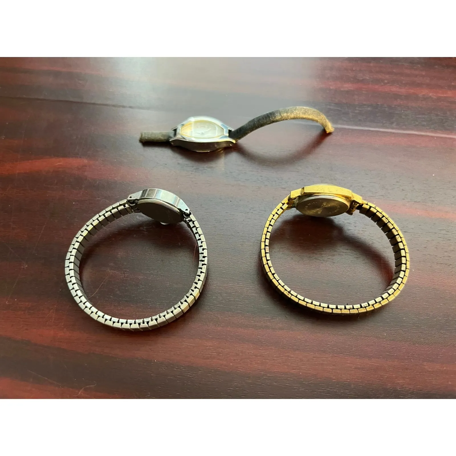 VTG Times Watch Lot of 3 Untested Mexico USA - Image 3