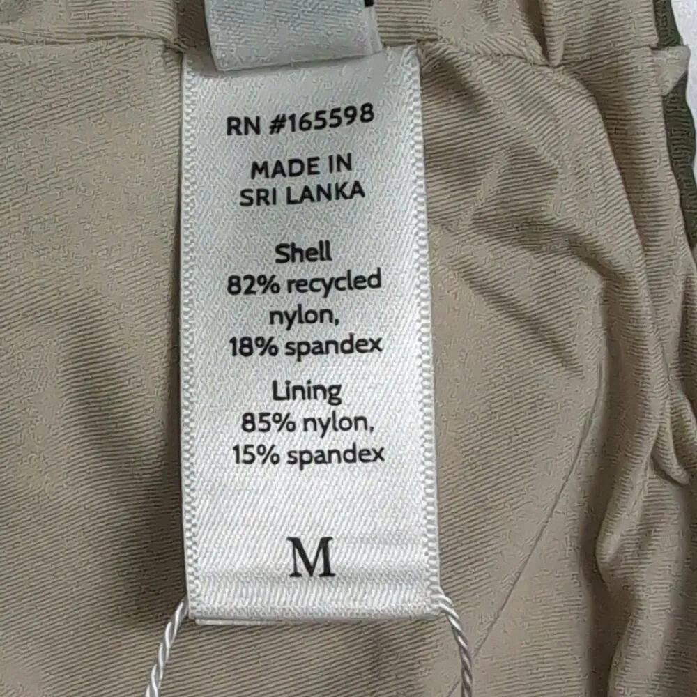 Andie The Hipster Bottom Bias Stripe Olive Animal Print Zebra Size M New - Image 8