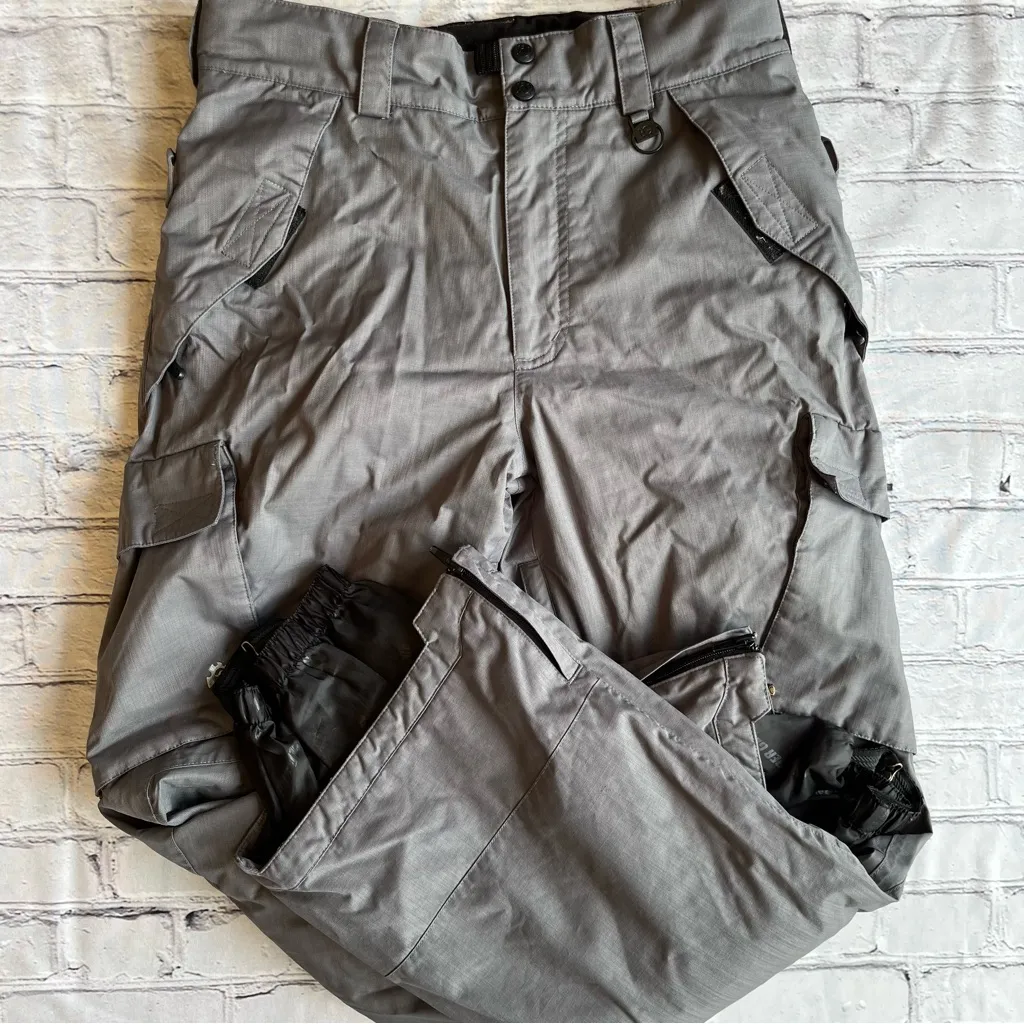 Boulder Gear Snow Ski Pants Gray Snowboard Small Womens vented outdoor winter - Image 2
