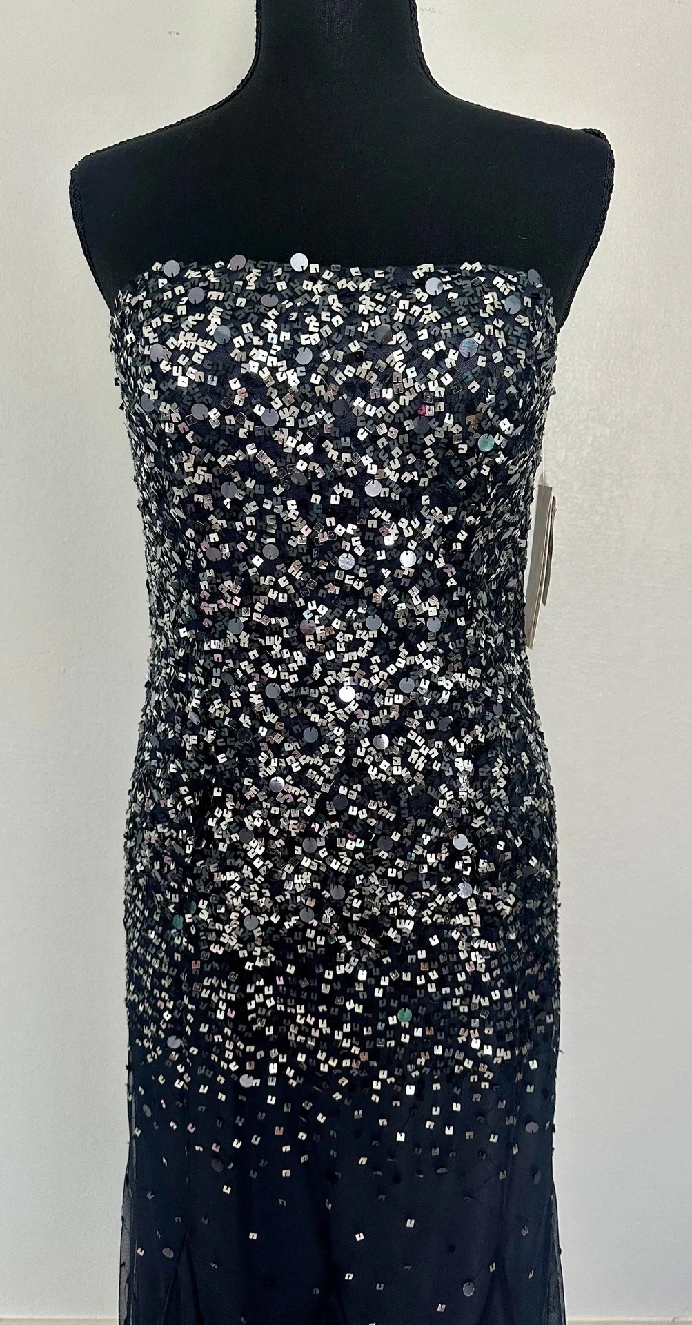 NWT  Beaded Maxi Gown Dress size 4 - Image 6