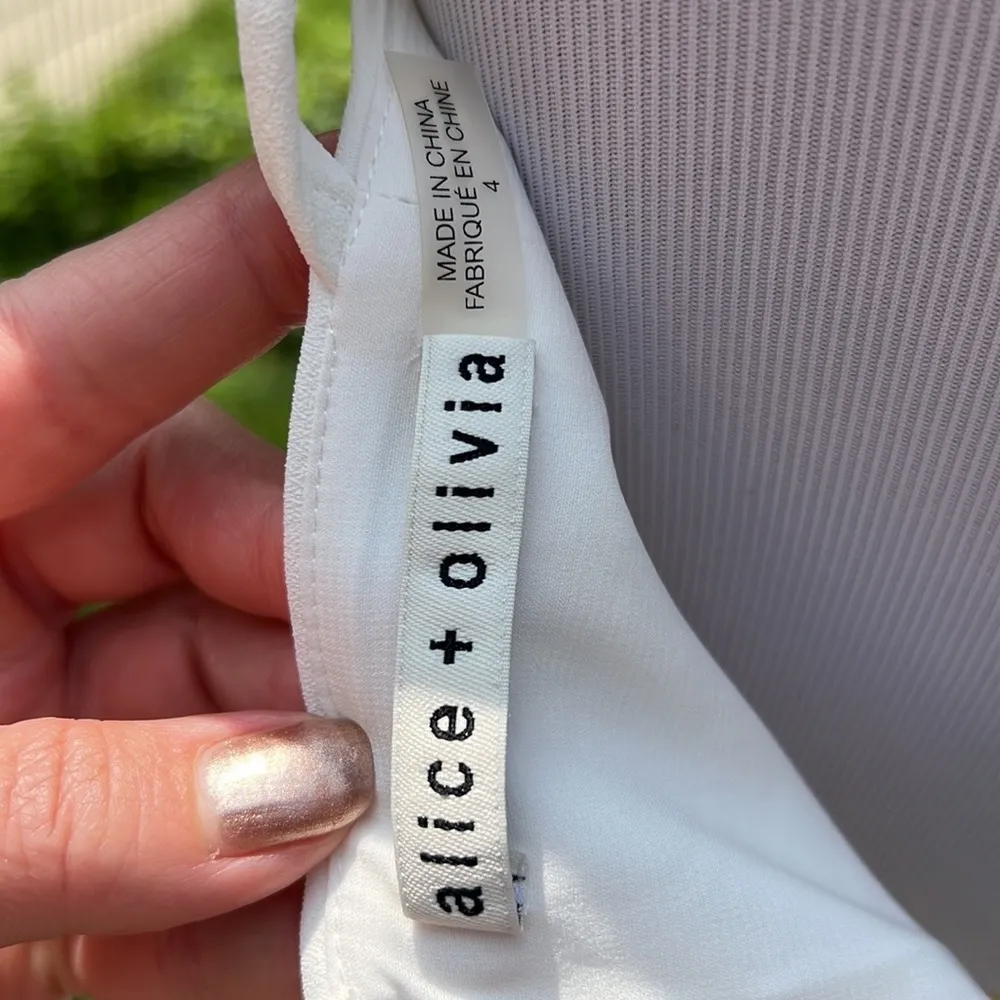 Off White Celestia Cropped Top - Image 7