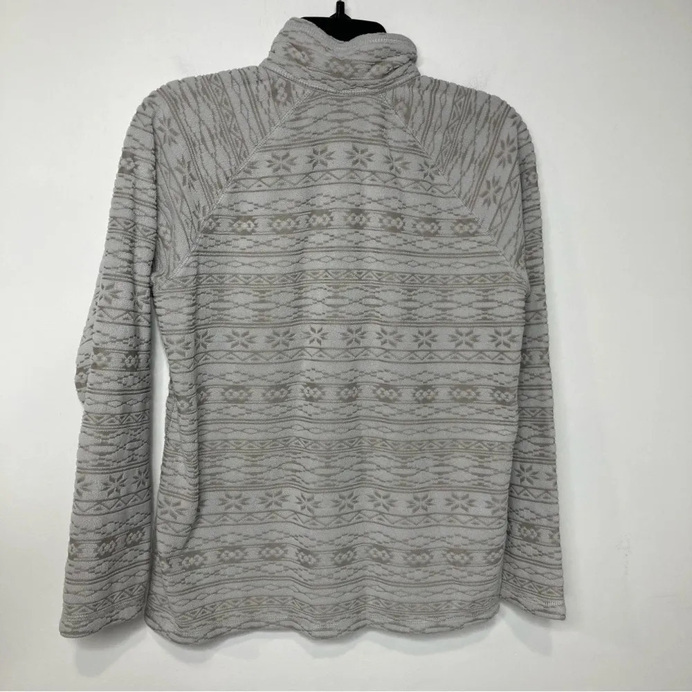 Eddie Bauer fair‎ isle fleece pullover size medium - Image 8