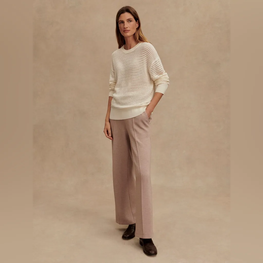 Varley Kershaw Knit Sweater in Egret L - Image 7