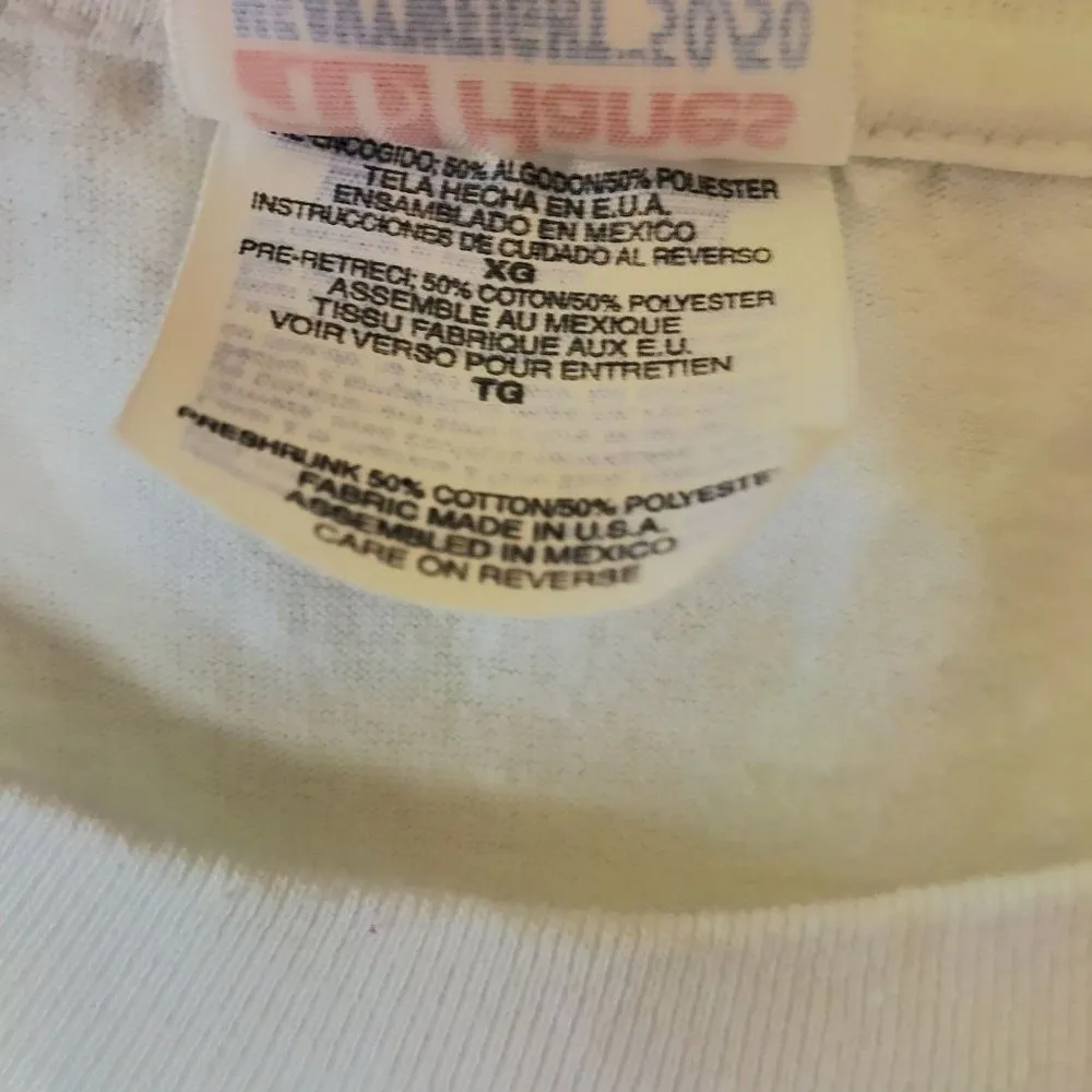 Jail & Bail March Of Dimes T Shirt 1996 Vintage 90s White Large L Graphic Tee - Image 5