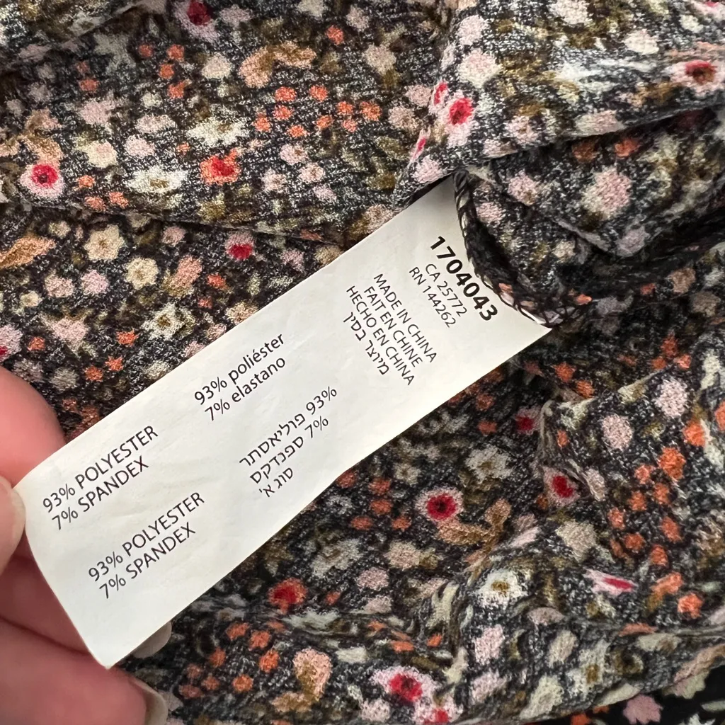 Macy’s Black Tape Floral - Image 3