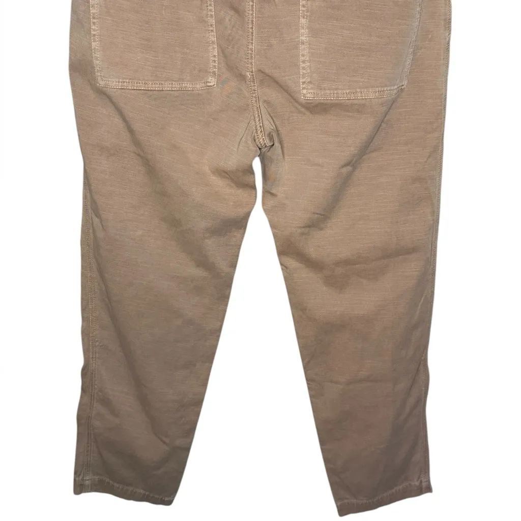 James Perse Women’s Sz 1 / Small Slub Cotton Pants in Tan - Image 8