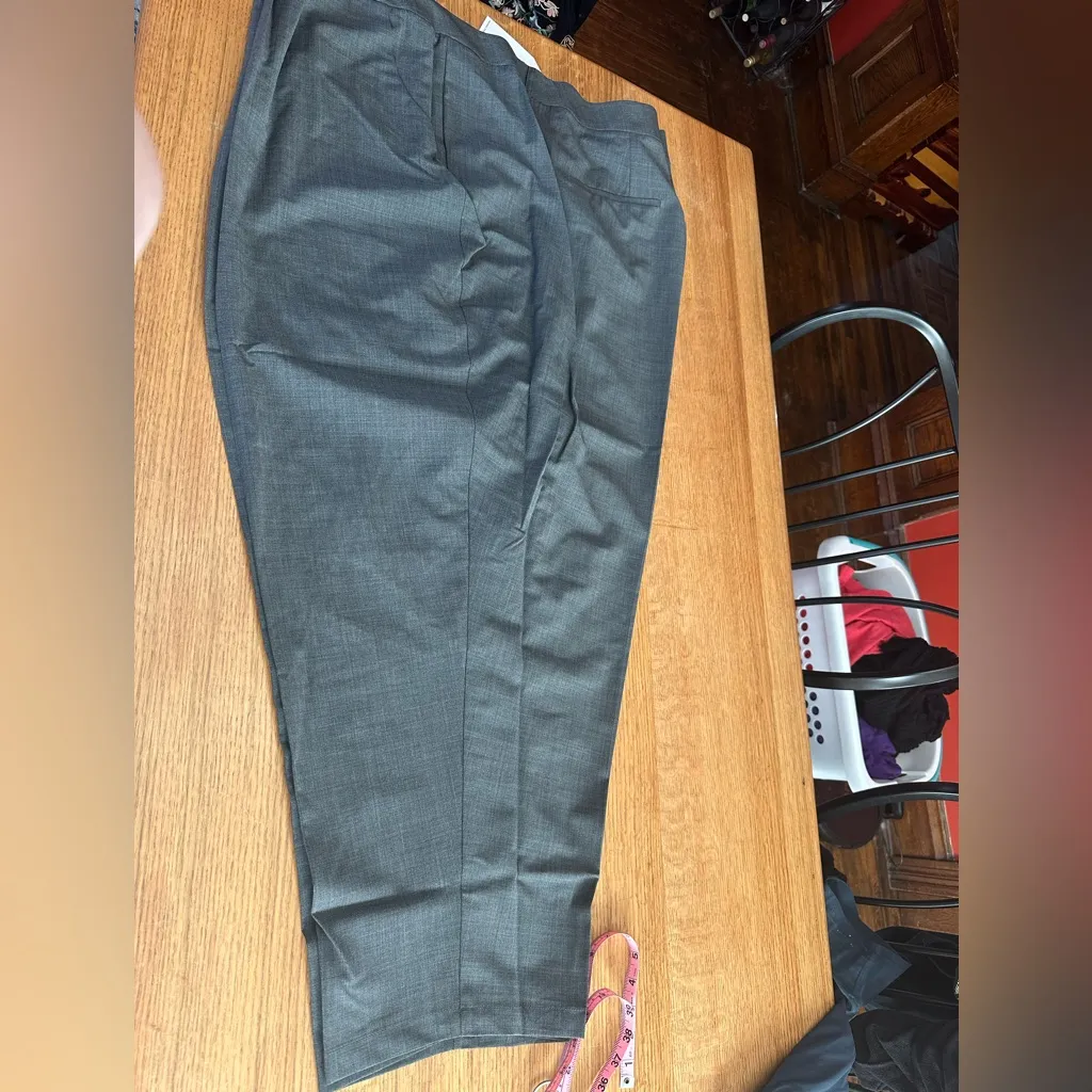 Universal Standard NWT Castlerock Slim Cut Trousers SZ 40 - Image 7