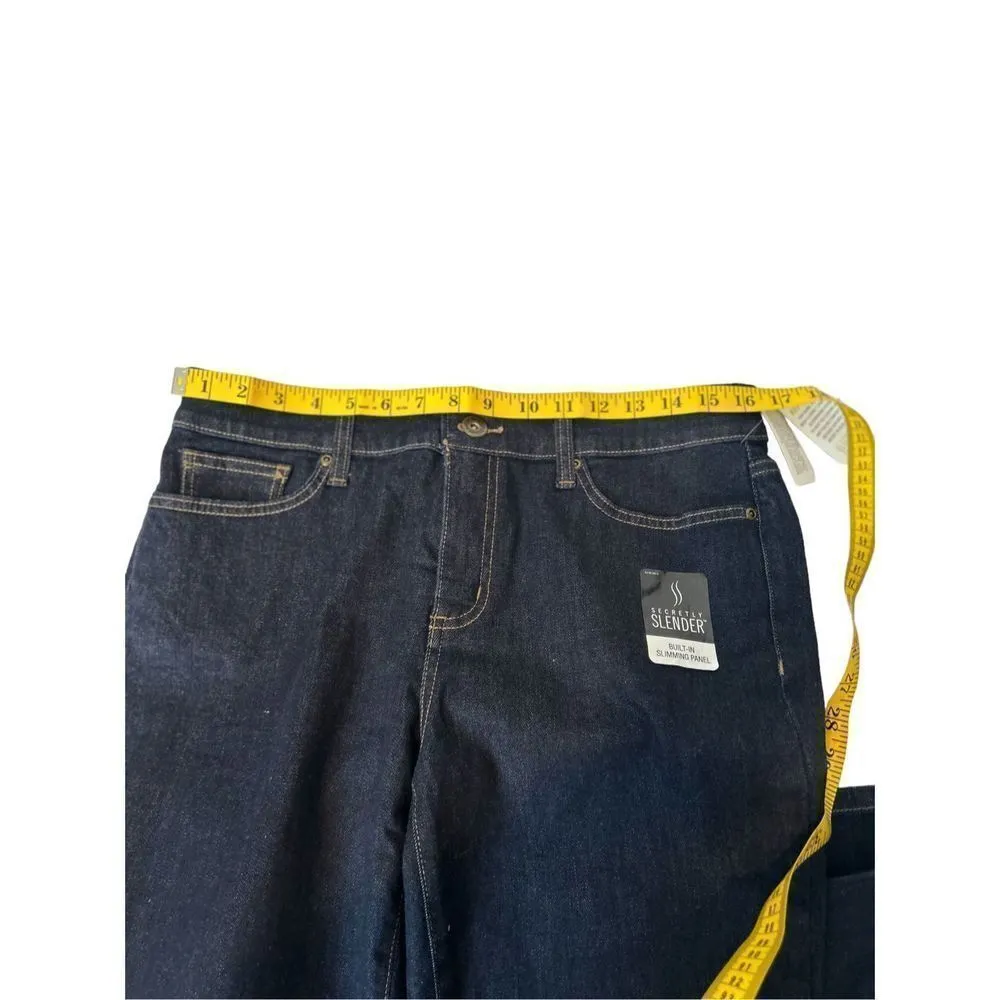 NWT St. John’s Bay secretly slender jeans siZe 10 straight leg nwt - Image 5