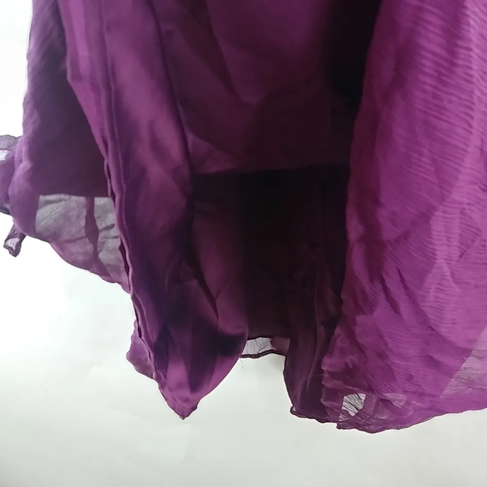 Max and Cleo  6 Purple Silk Mini Dress - Image 6