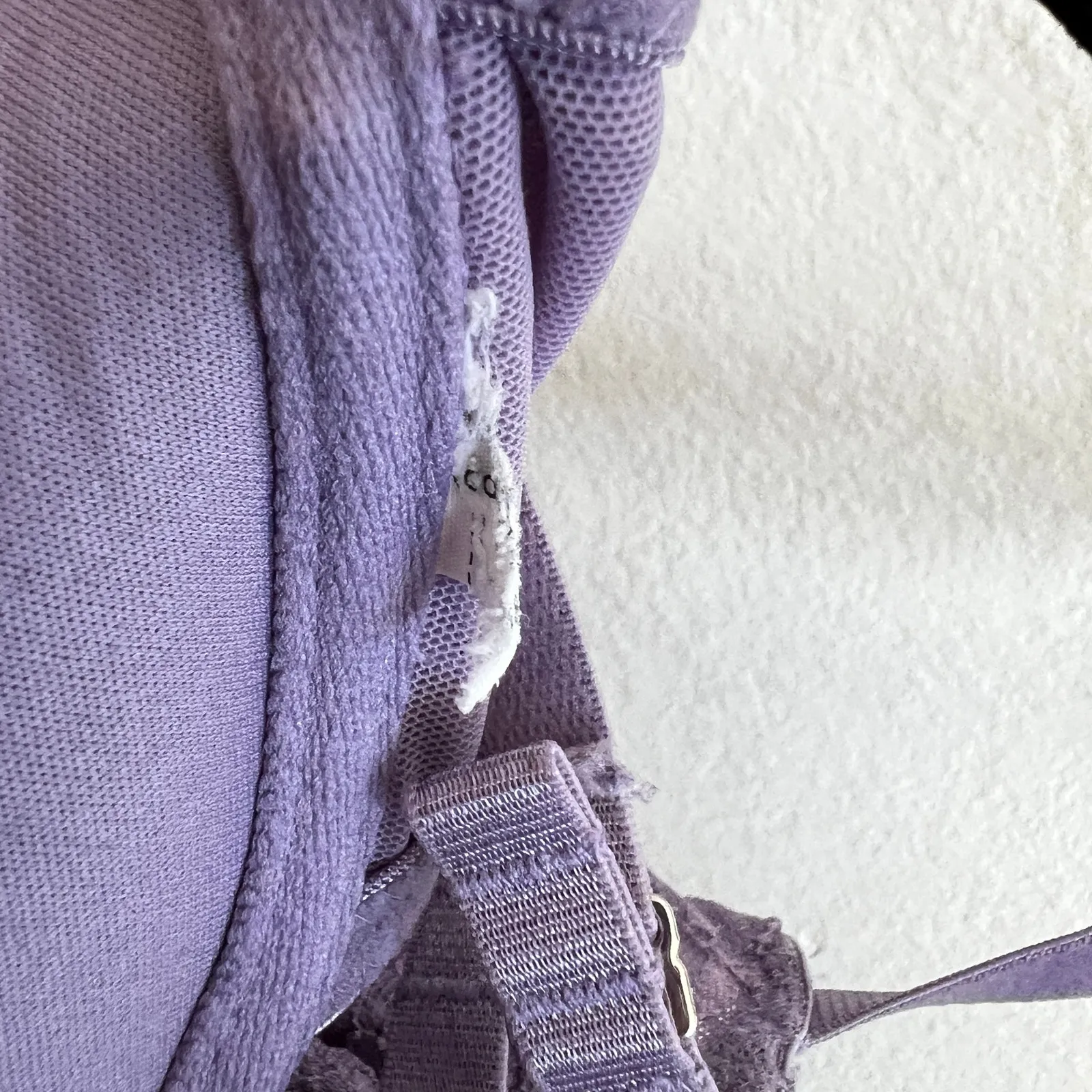 Lavender Lace Bustier Bodysuit‎ Corset Lingerie Y2K Coquette Fairy Sexy Small Purple - Image 3