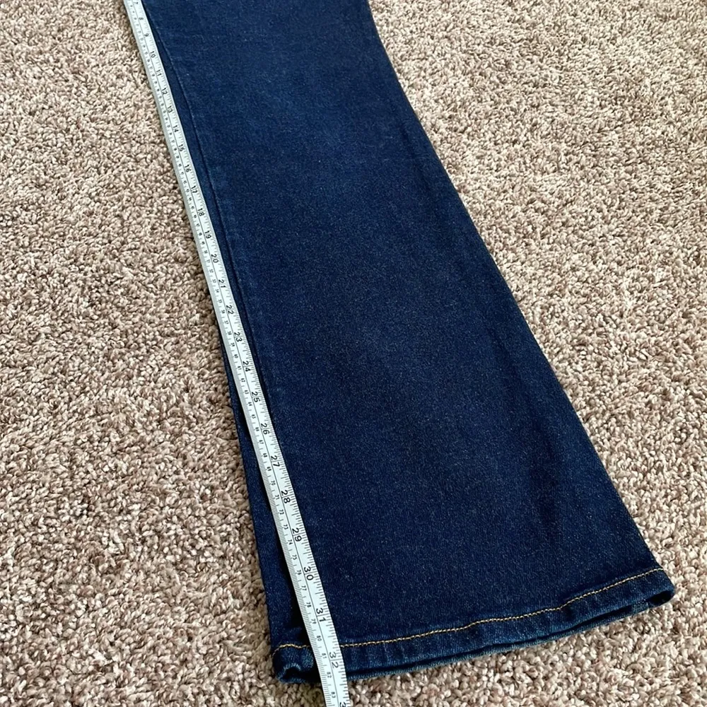 Jeans | low rise flare size 4 long - Image 7