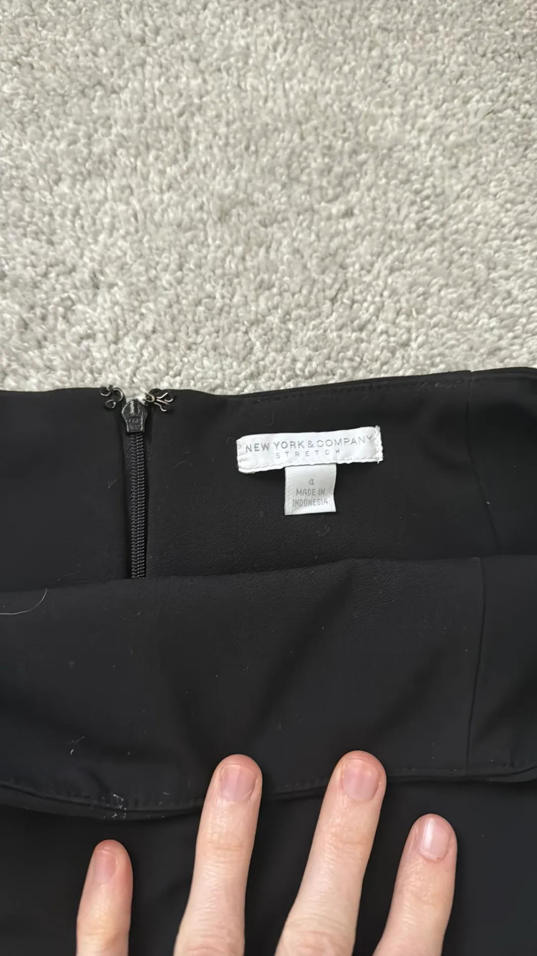 Black Pencil Skirt - Image 4