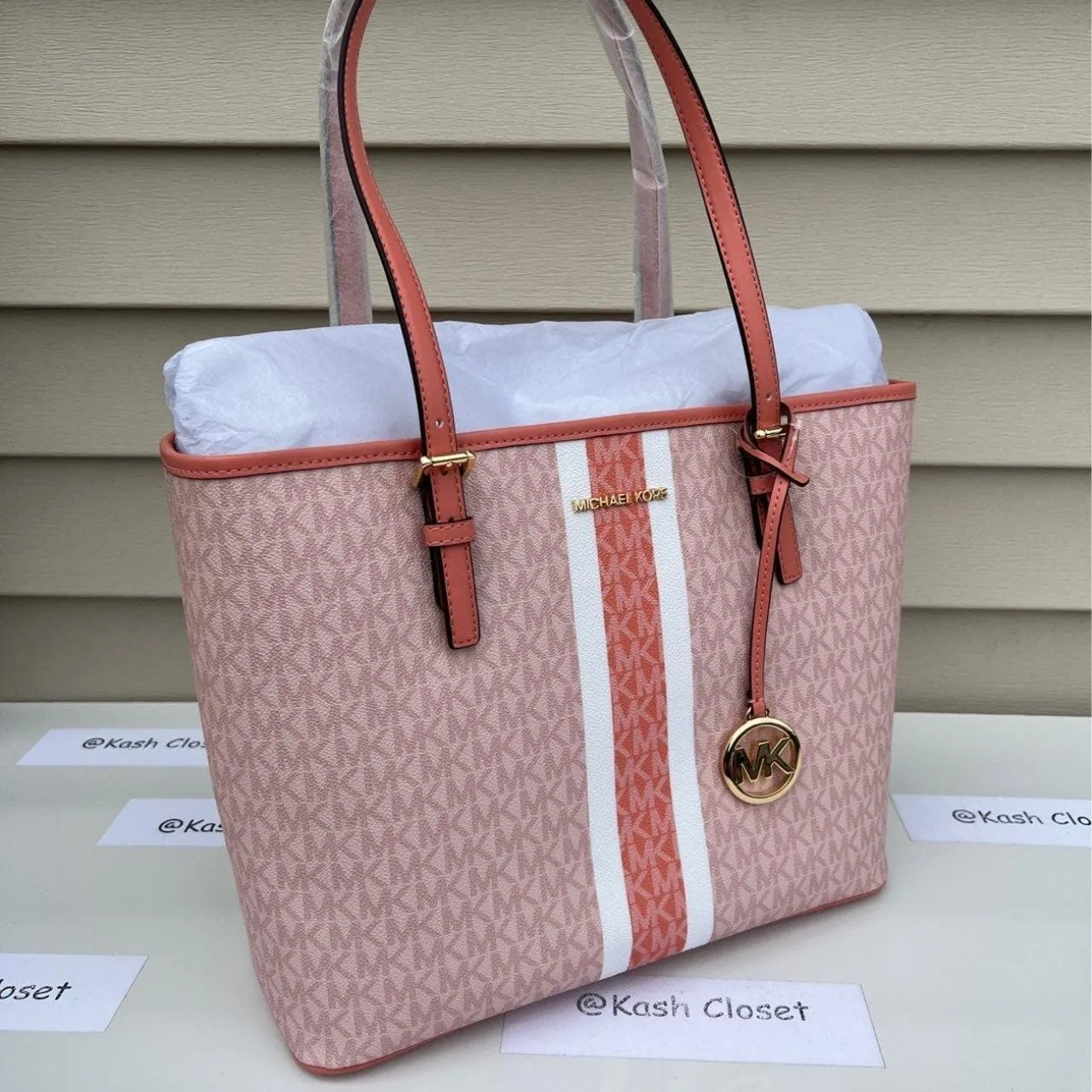 Michael Kors Sherbert Multi Carryall Tote - Image 2