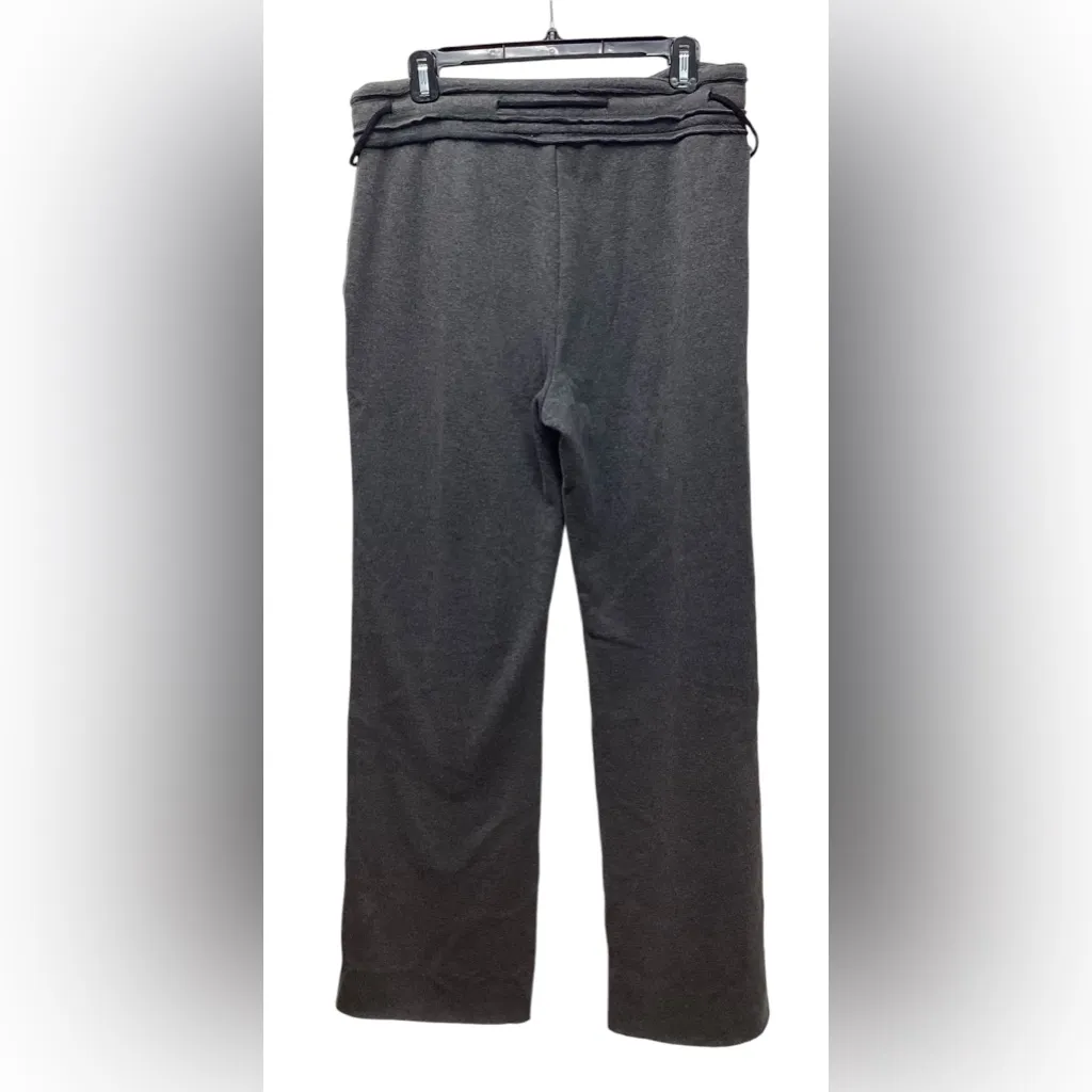 Hem & Thread  fleece pants. Size Large. Charcoal gray. - Image 5