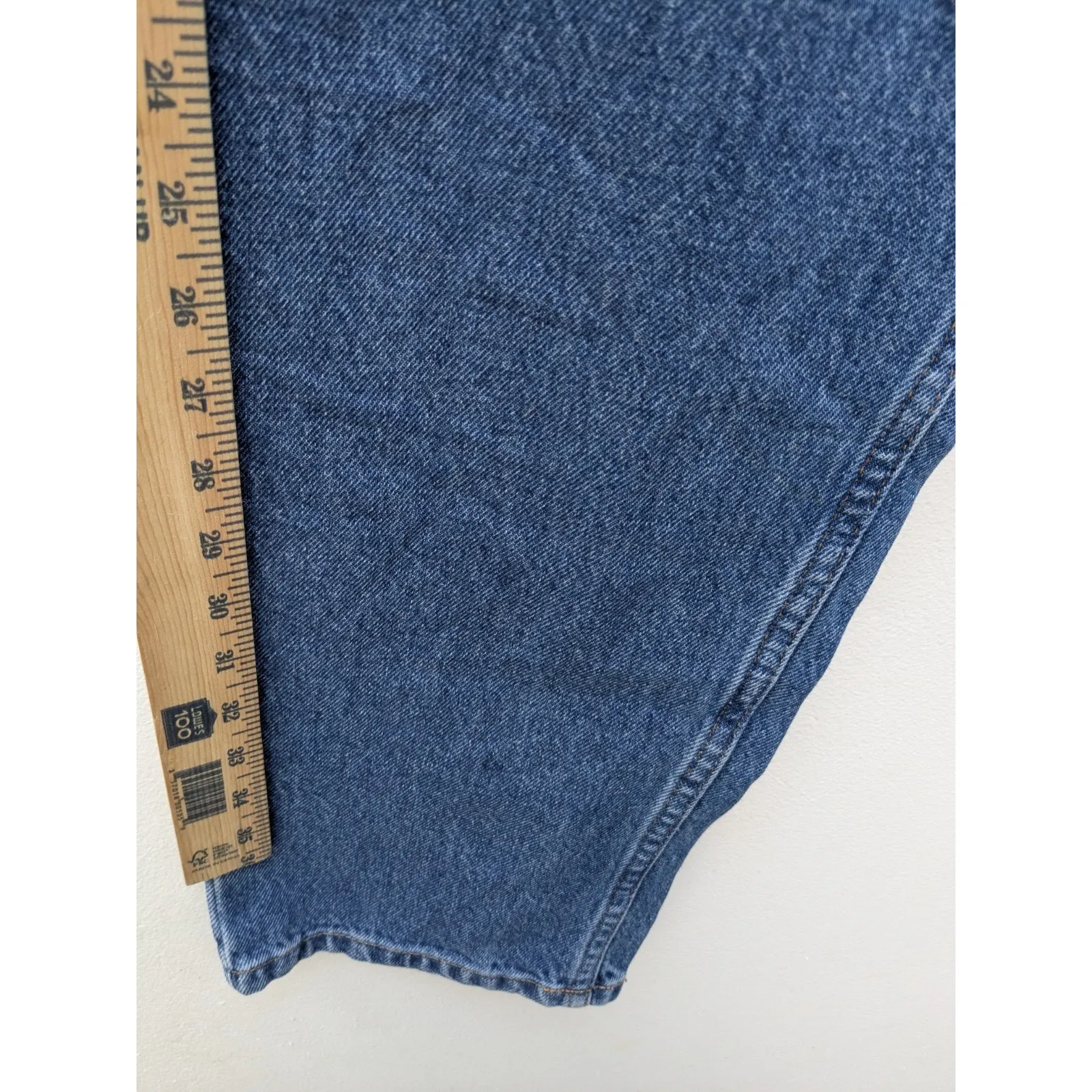 L.L. Bean Women's Relaxed Jeans Original Fit High Rise Blue Size 14 Petite - Image 8