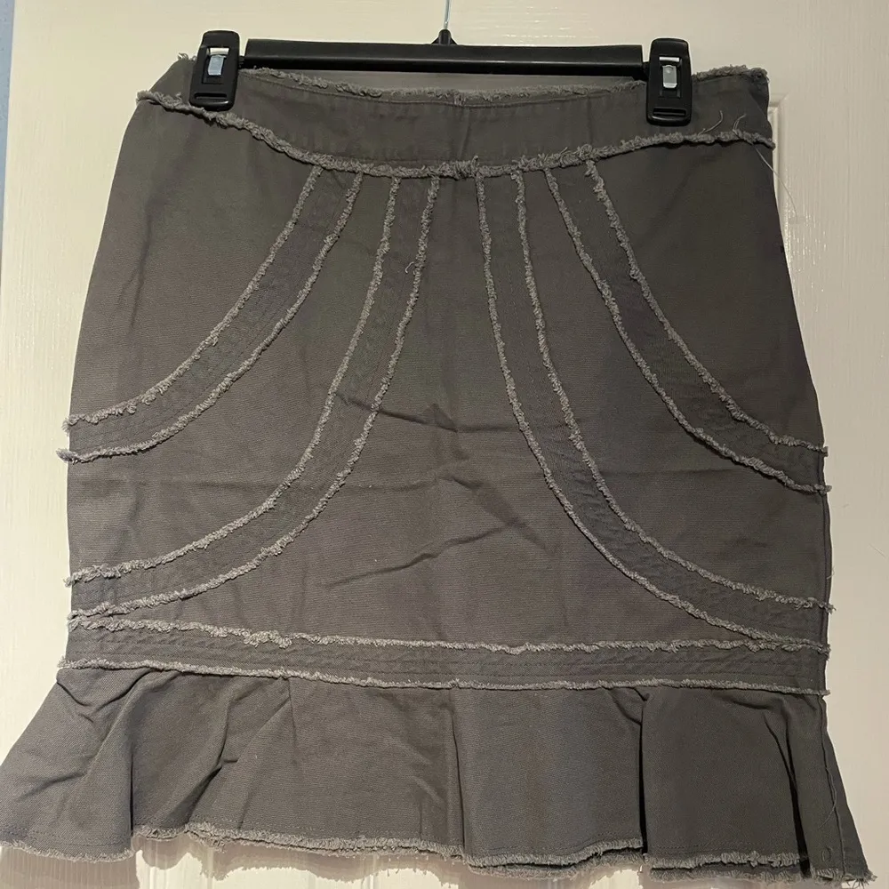 🌴 2/$12 SALE Exhilaration Target Gray Denim Mini skirt - Image 2