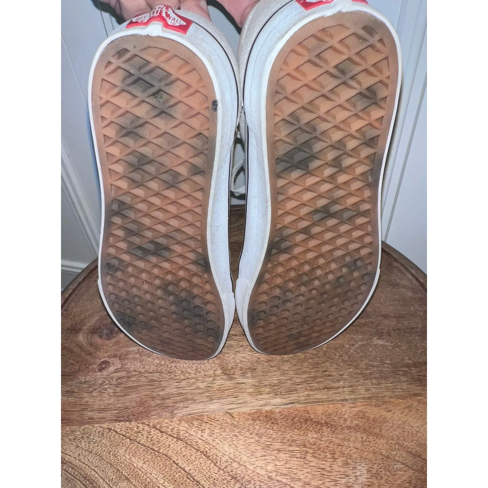 Vans‎ Old Skool Men's 8.5/Women's 10 Skate Shoes Gray Low Top Casual Sneaker - Image 4