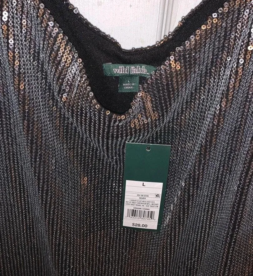 Sequin Mini Dress - Image 3