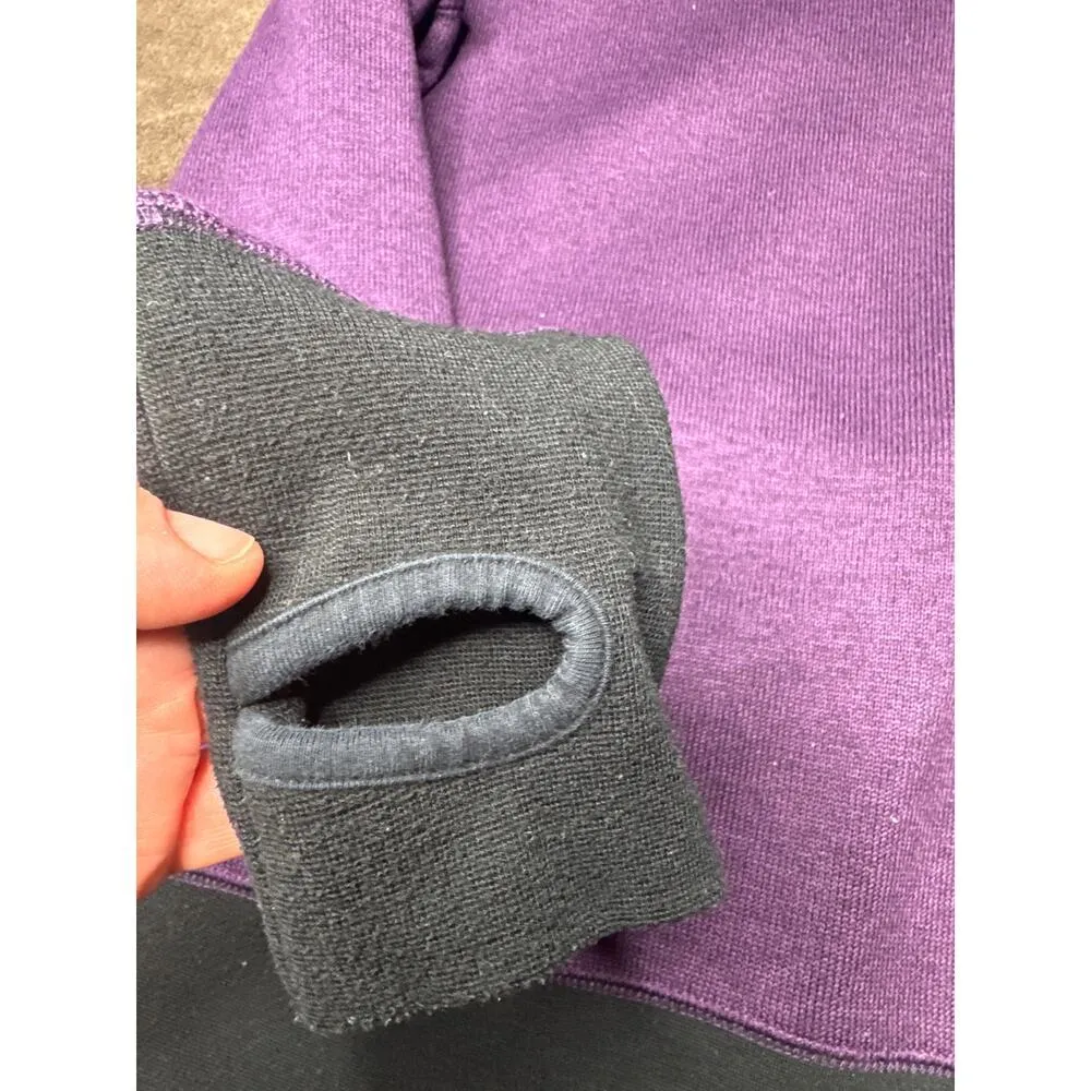 Roxy Women’s Pullover Hoodie – Dark Purple – Size XS - Image 6