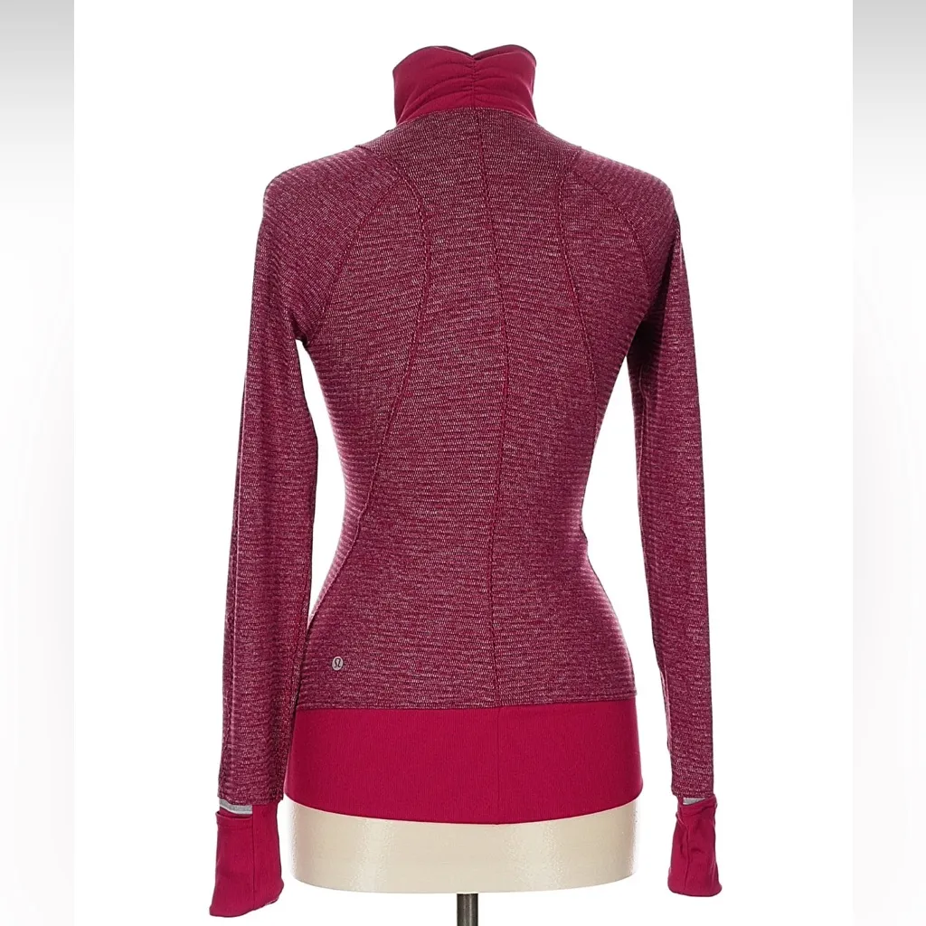 Lululemon Athletica Pink Textured Pullover - Image 2