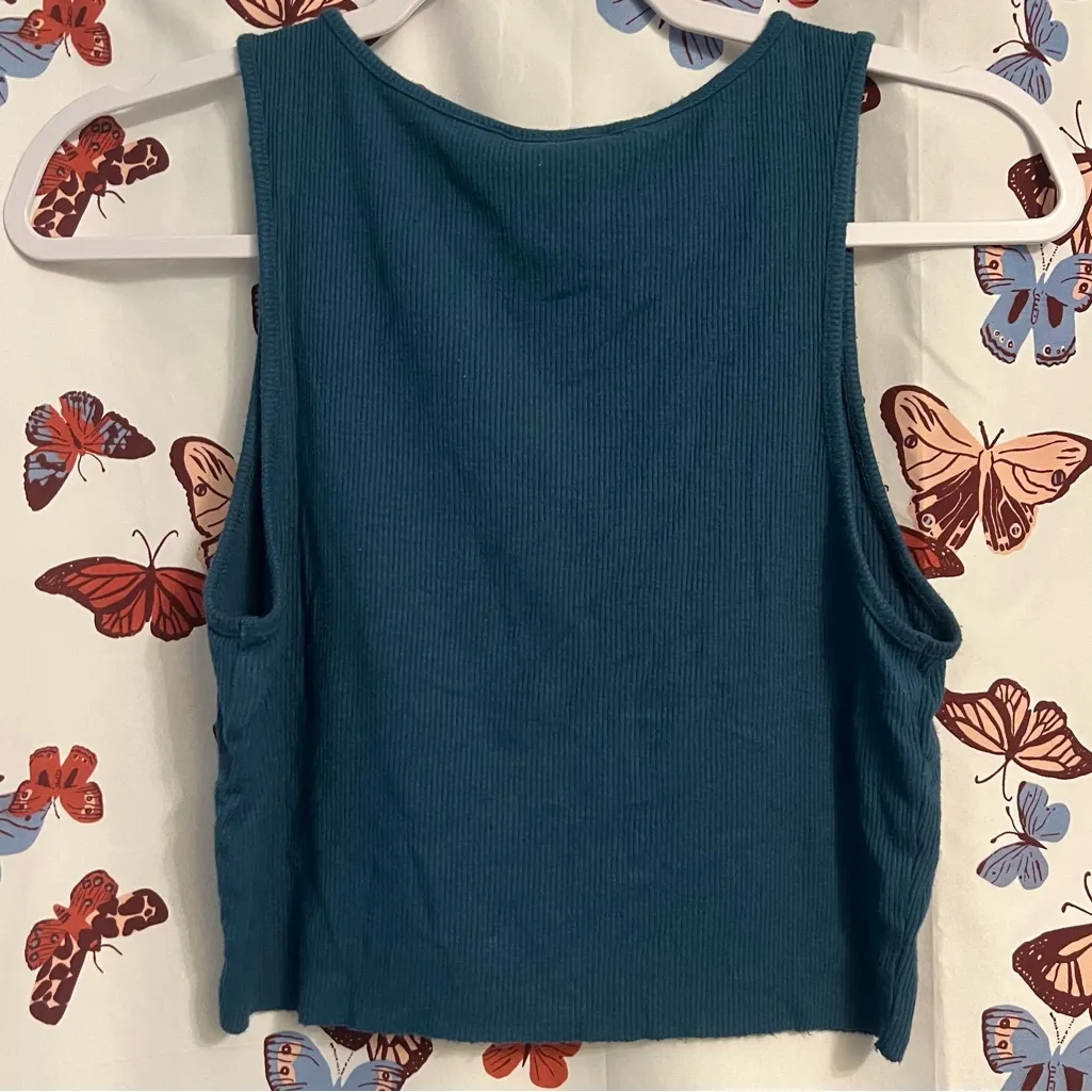 Forever 21 Cropped ribbed tank top - Image 2