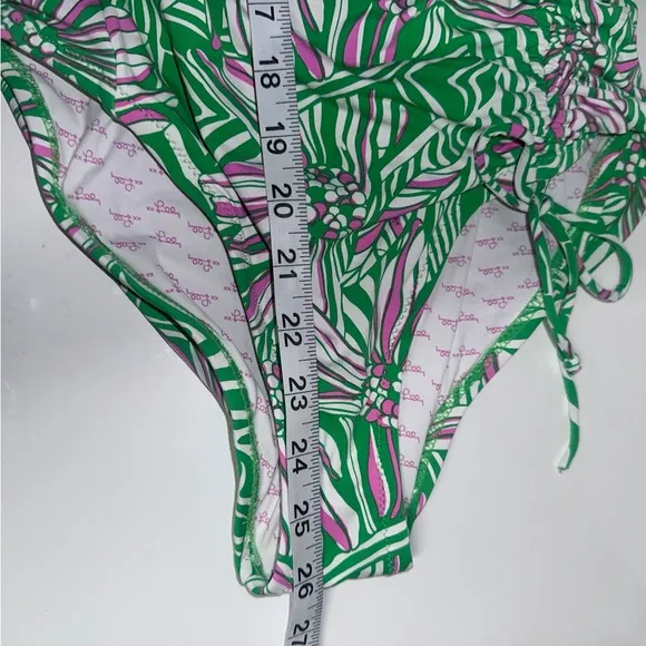 Lilly Pulitzer Green Bean Daisy FOXI‎ One piece Swimsuit size XS - Image 10