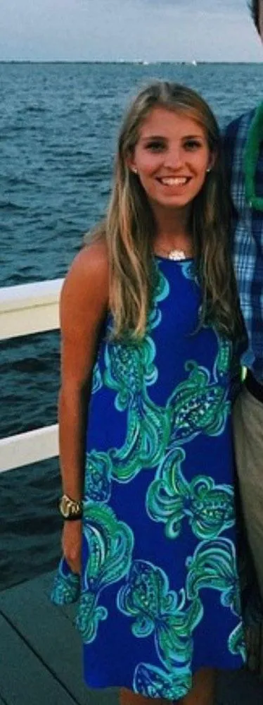 Lilly Pulitzer Ocean Themed Flows Dress - Image 3