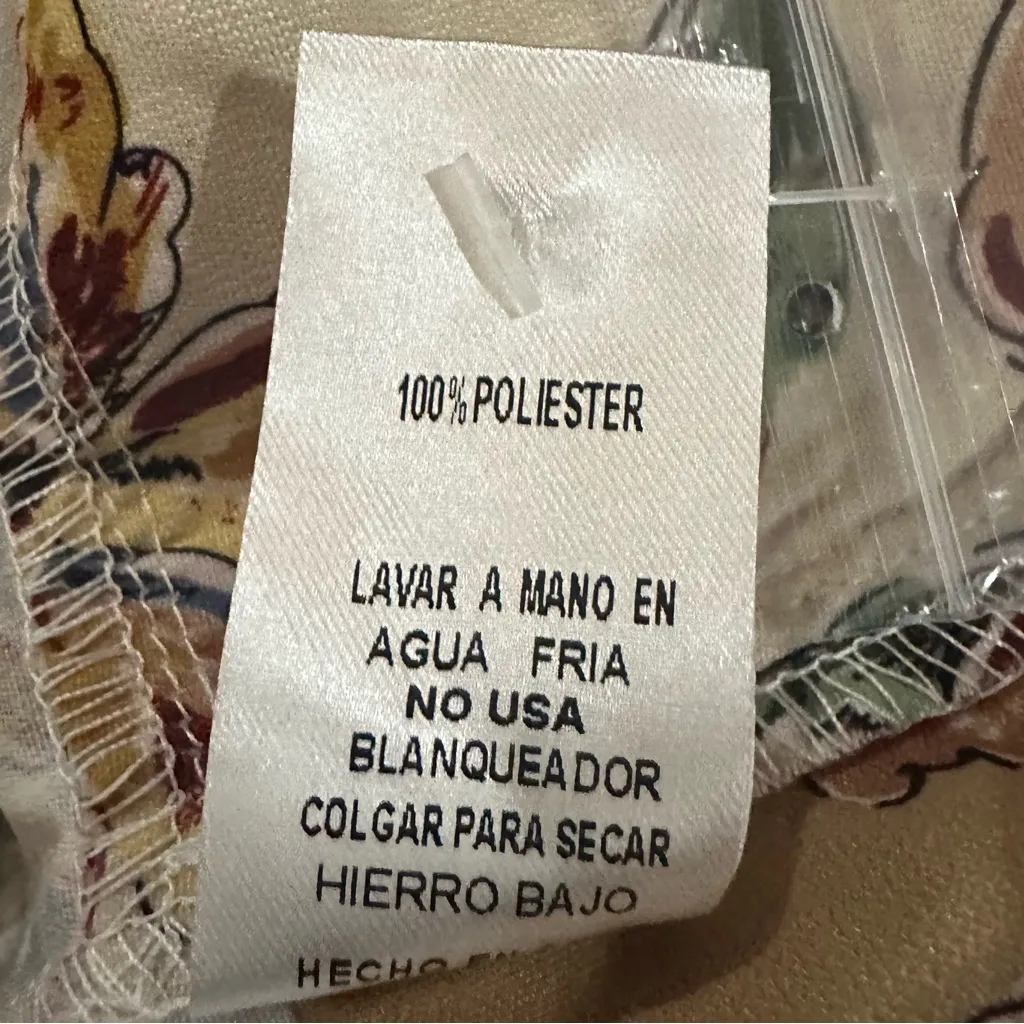 Sage The Label Final Touch Floral Tie Back Cropped Top Size XS NWT - Image 13