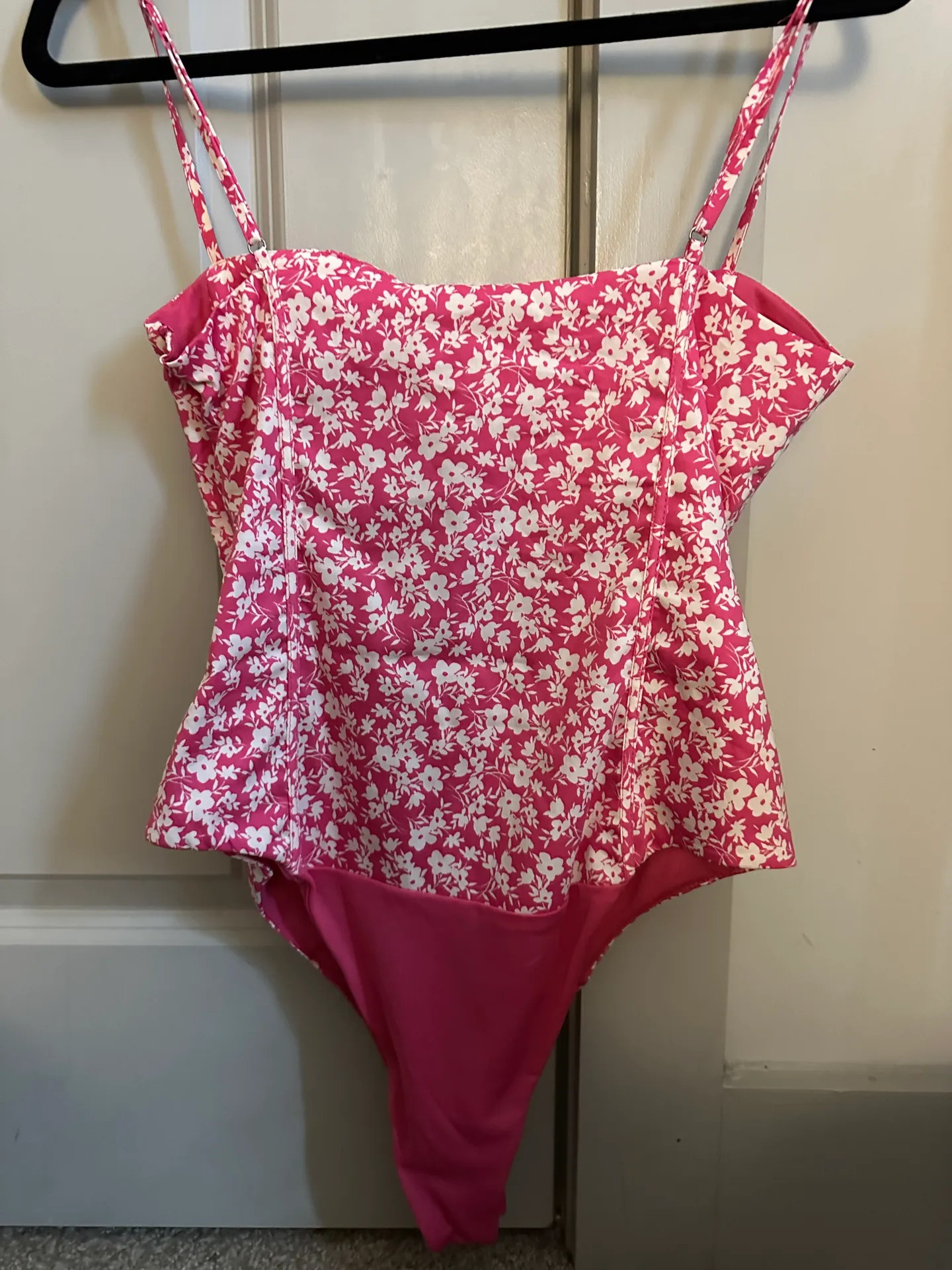 Pink Floral Bodysuit - Image 3