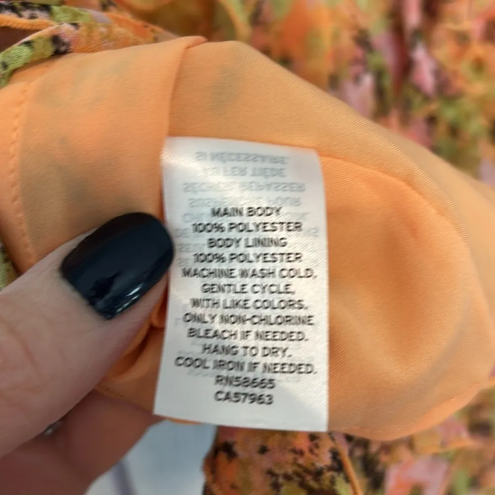 NWT Open Edit Ruffle Sleeveless Crop Top - Image 6