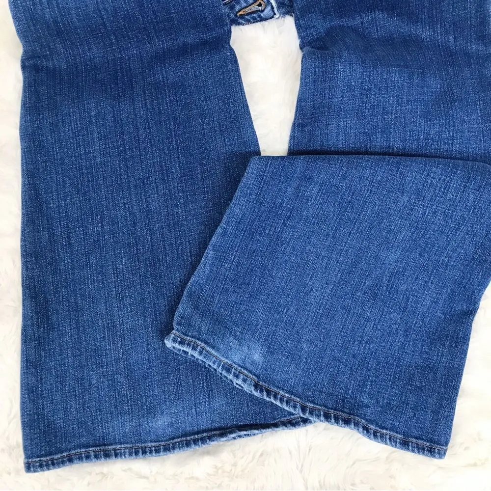 L’AGENCE Bell High Rise Flare Jeans High Waist Slim Fit‎ Medium Wash Size 31 - Image 11