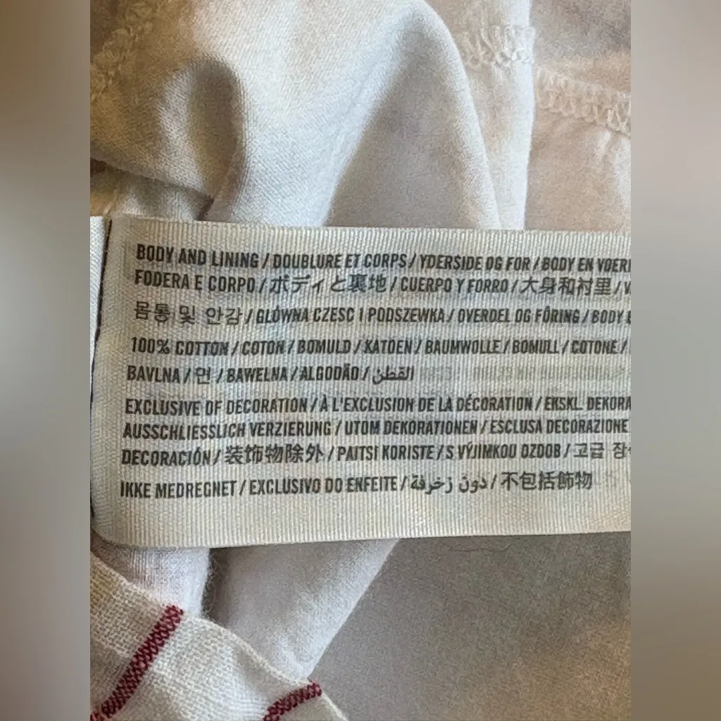 Abercrombie & Fitch striped tie front romper -size M - Image 5