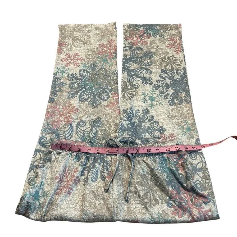 CHRISTOPHER & BANKS snowflake pajama pants - Image 3
