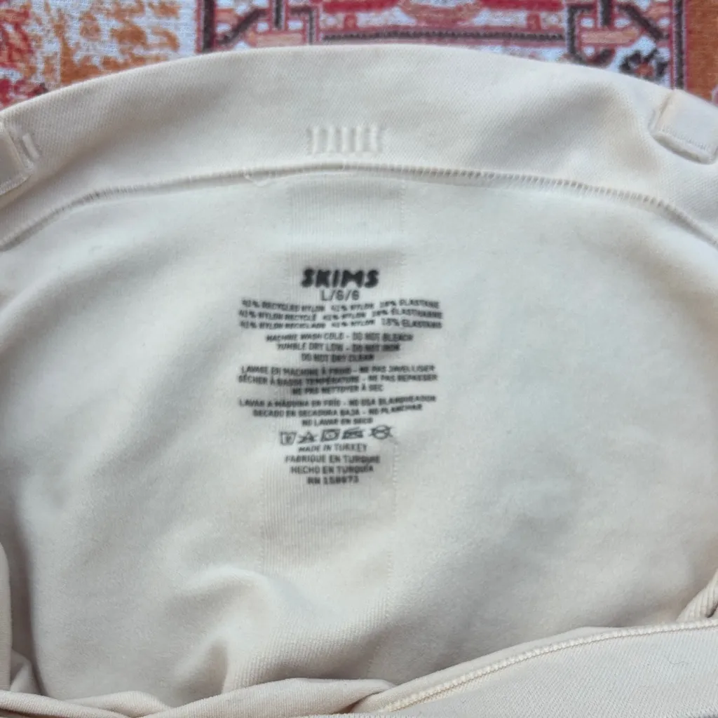 Cream Strapless Shapewear - Image 3