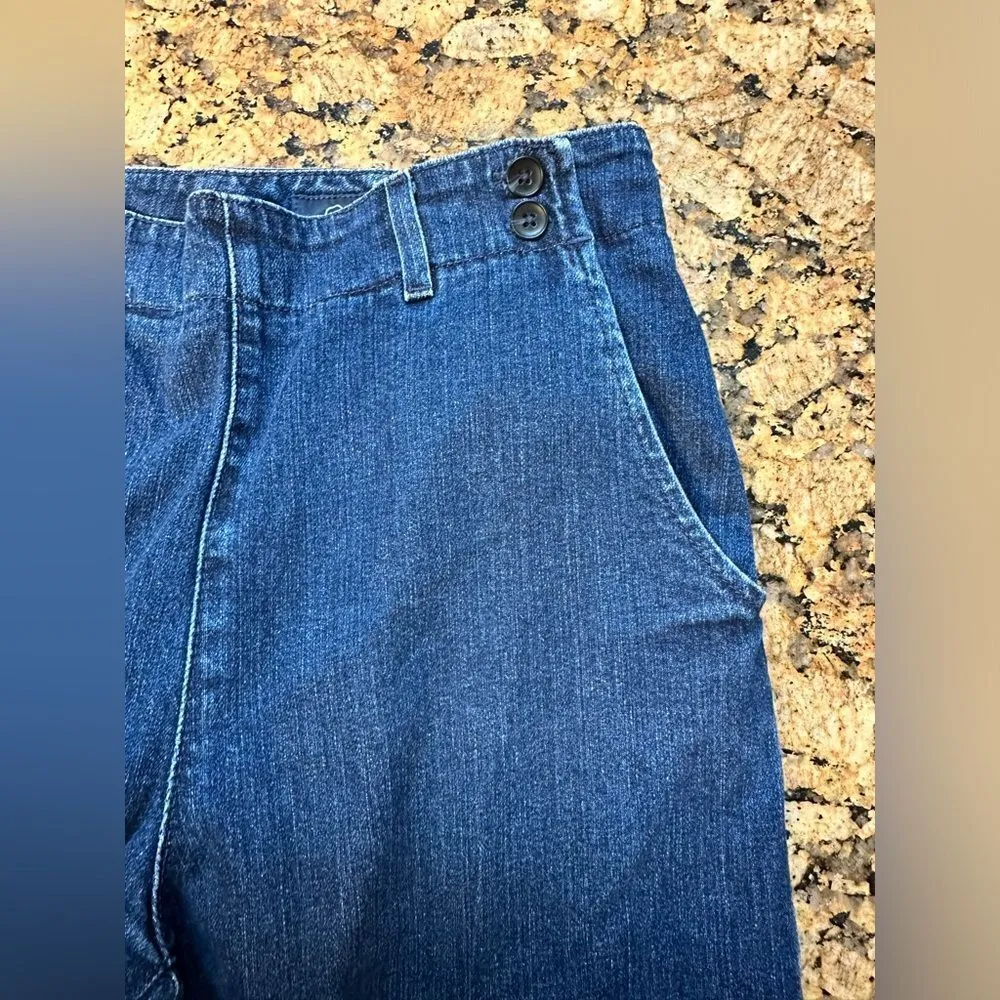 AG Adriano Goldschmied Anthropologie‎ the Juliette wode leg crop trouser 29R - Image 5