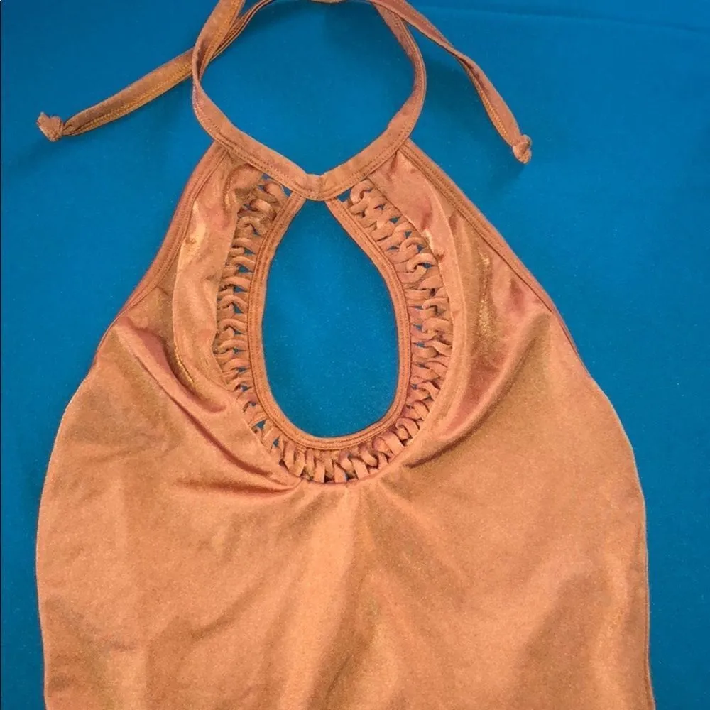 Tularosa Clemence Woven Detail One Piece Bathing‎ Suit - Image 6