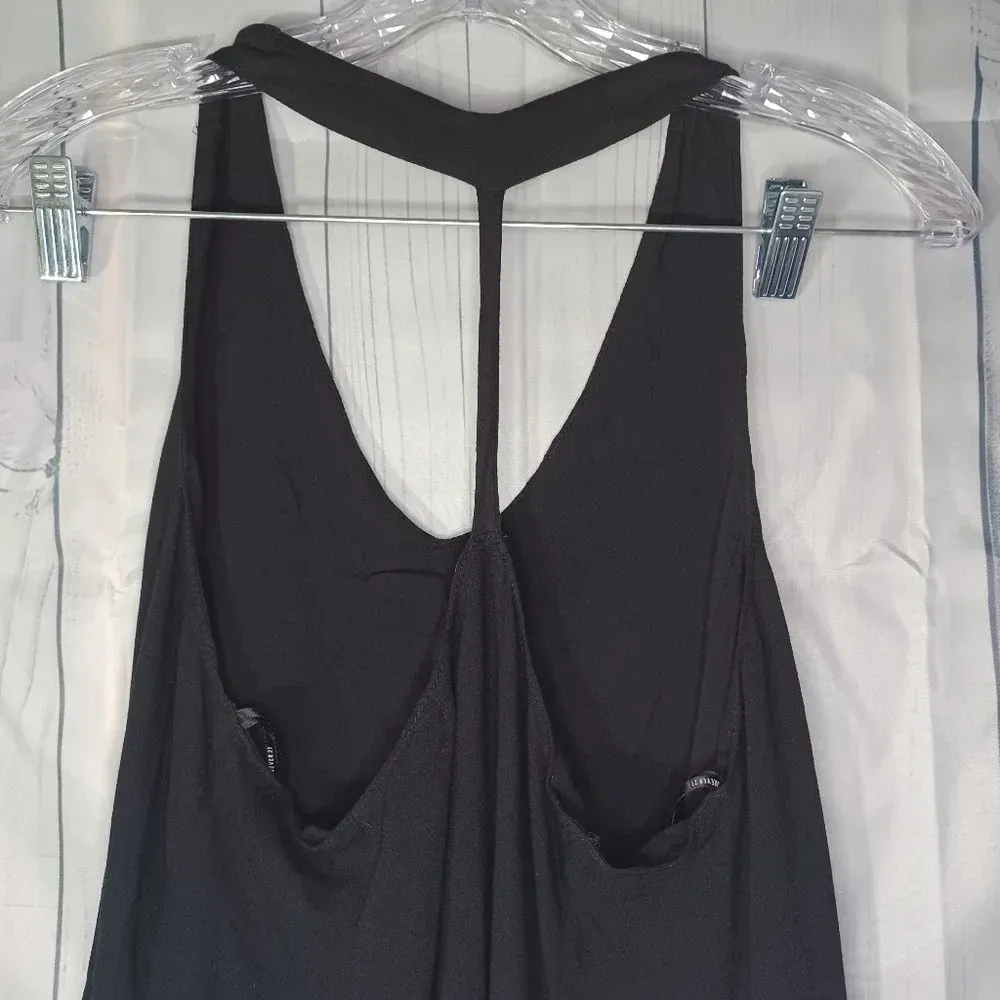 Forever 21 mini sleeveless black halter  summer dress - Image 6