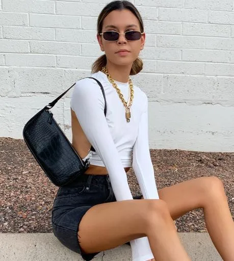 Brandy Melville Backless White Long Sleeve  - Image 5