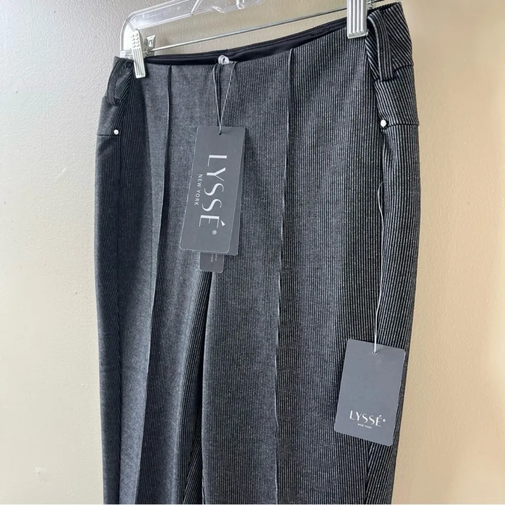 Lysse Emma Trousers (Hint of Pin) Ponte Pants - Image 4