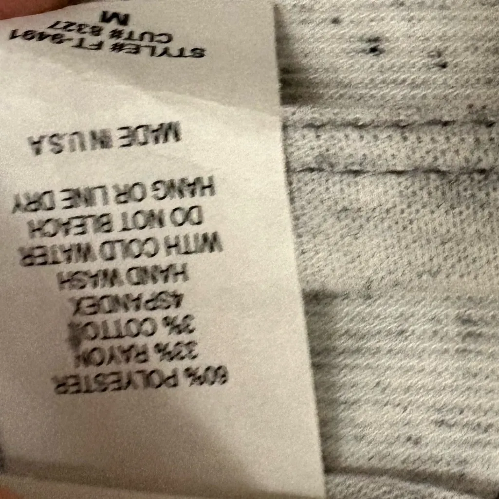 Gray Keyhole High Low Top Size‎ Medium - Image 6