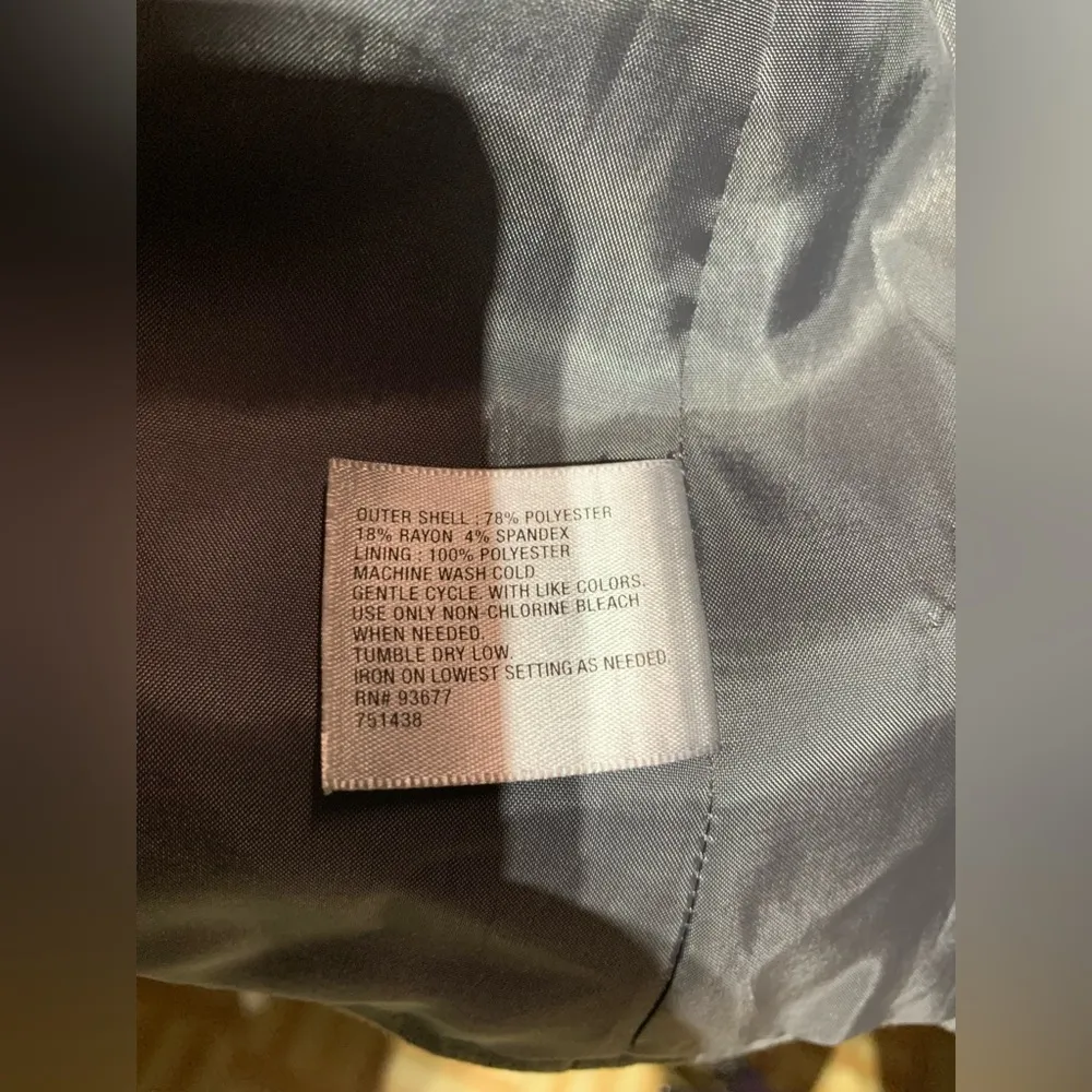 Worthington Gray Pinstripe Pant Suit - Image 9