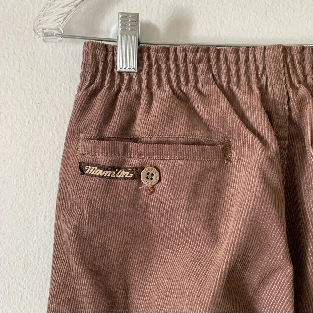Vintage Low Rise Woman’s 1970s Brown Corduroy Levi Jeans Size 29 - Image 3