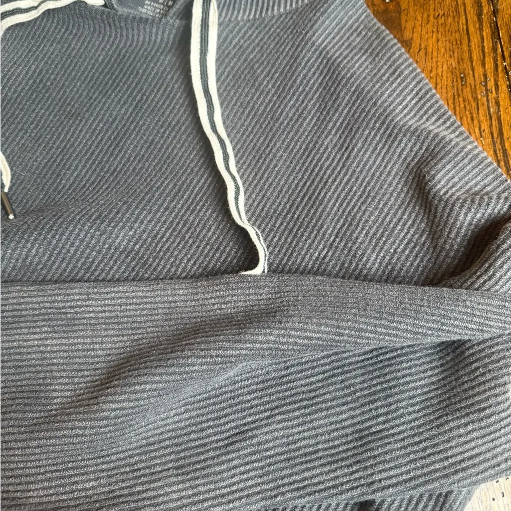 Aerie Charcoal Hooded Sweatshirt for Men - Image 6