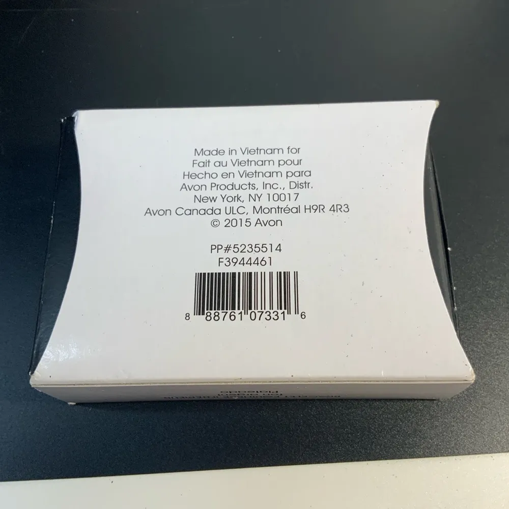 Avon 2015 inner balance bracelet silver tone purple & rhinestone accents w/box - Image 5