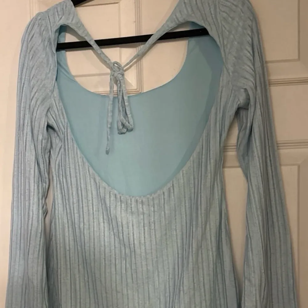 TIGER MIST brenden Blue mini long sleeve dress Women’s Size Large New - Image 12