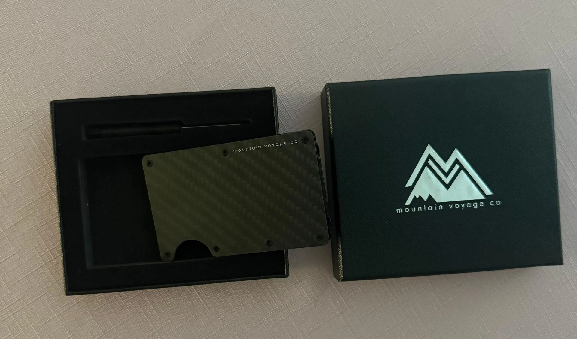 Mens MOUNTAIN VOYAGE WALLET Black - Image 2