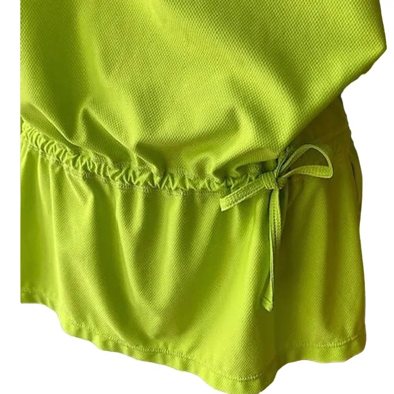 ATHLETA Neon Green Wick-It Swimsuit Bathing Suit Coverup #581751 ~ Womens MEDIUM - Image 6