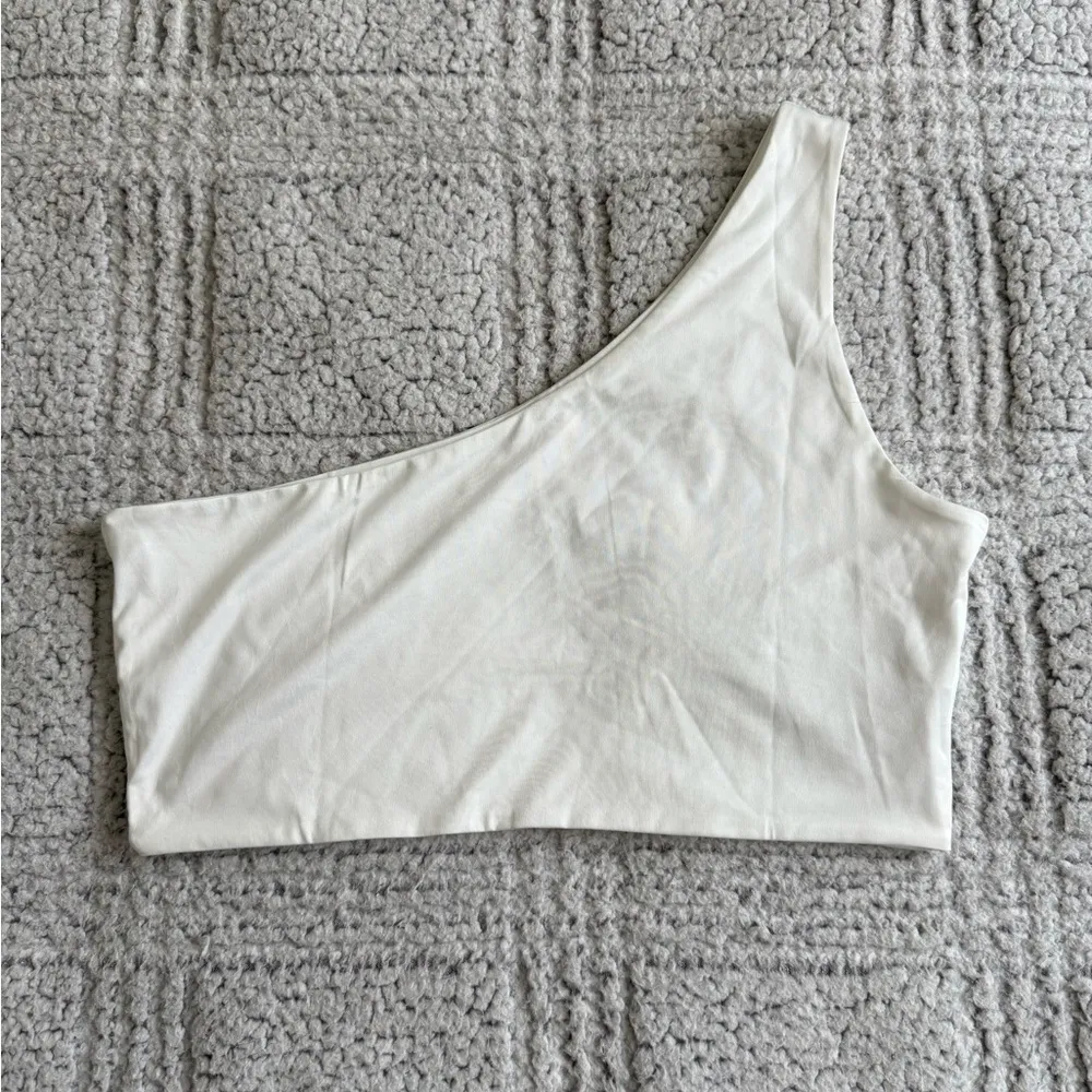 ZAFUL White Beach 2 Piece Skirt and Crop Top Set Size XL - Image 3