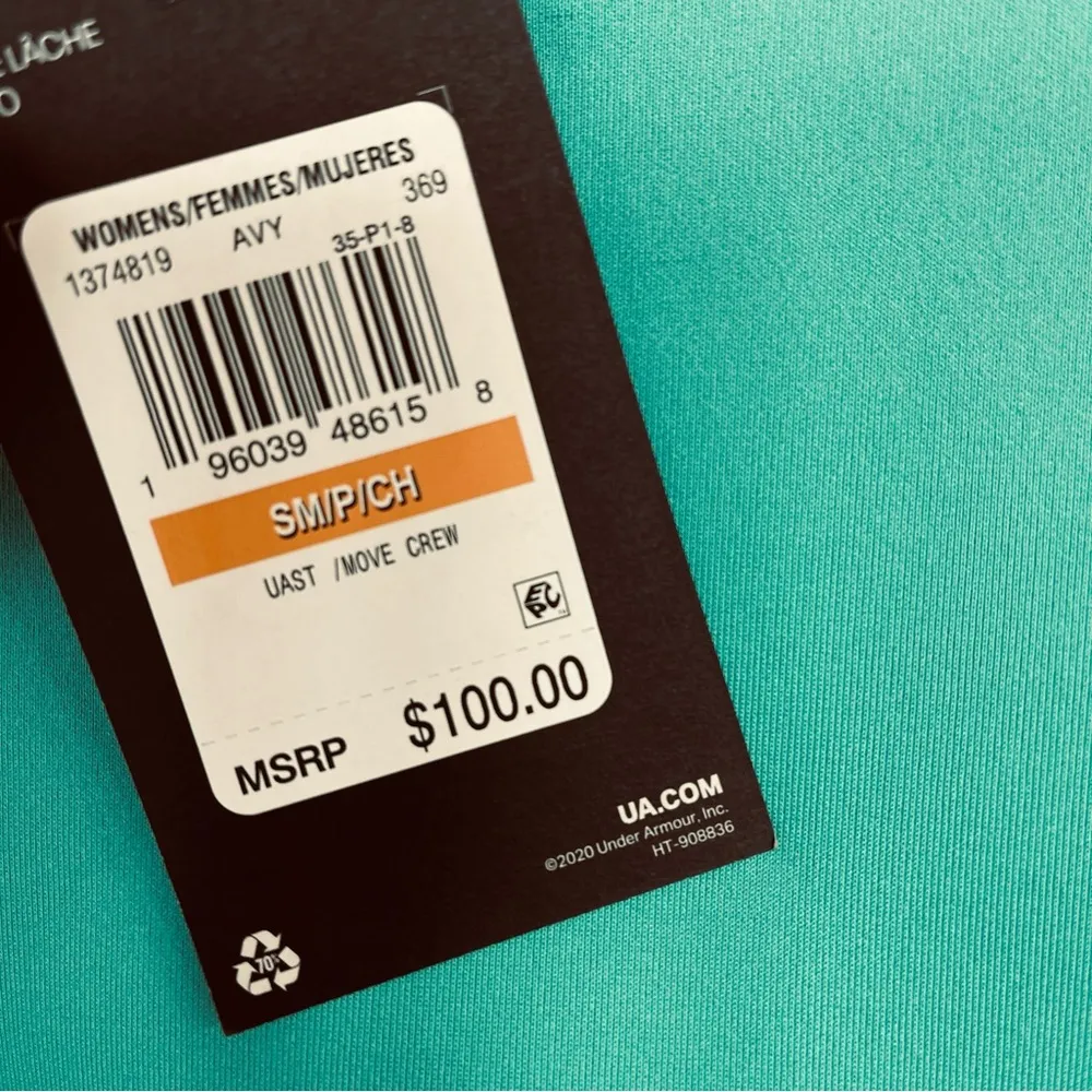 Under Armour Cropped running top NWT - Image 6