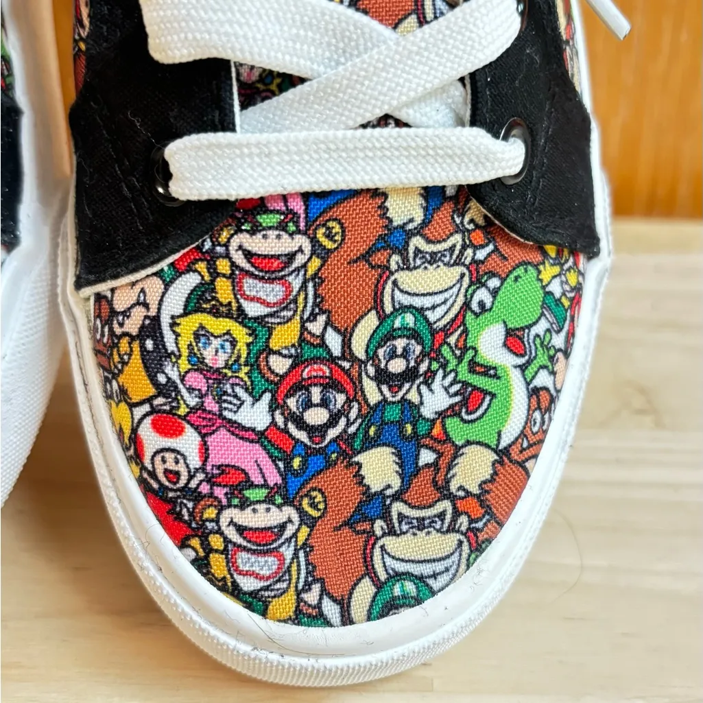 Nintendo Mario Bros. Yoshi Luigi Princess Peach & friends sneakers shoes - Image 4